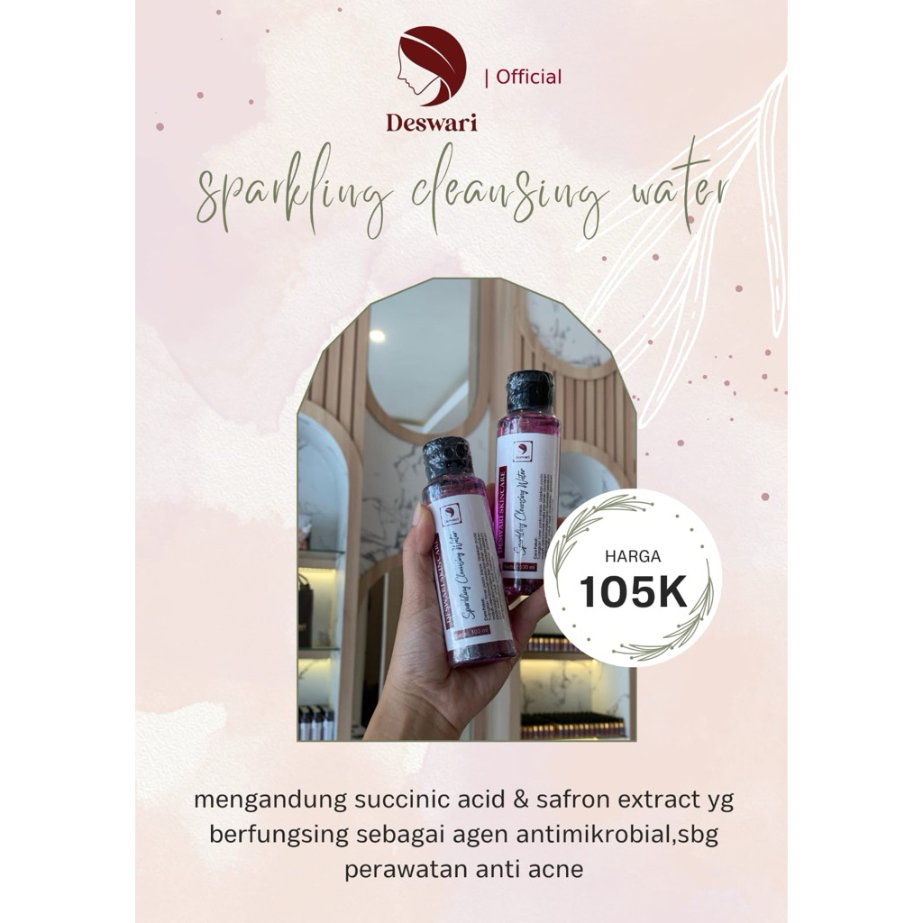 Sparkling Cleansing Water