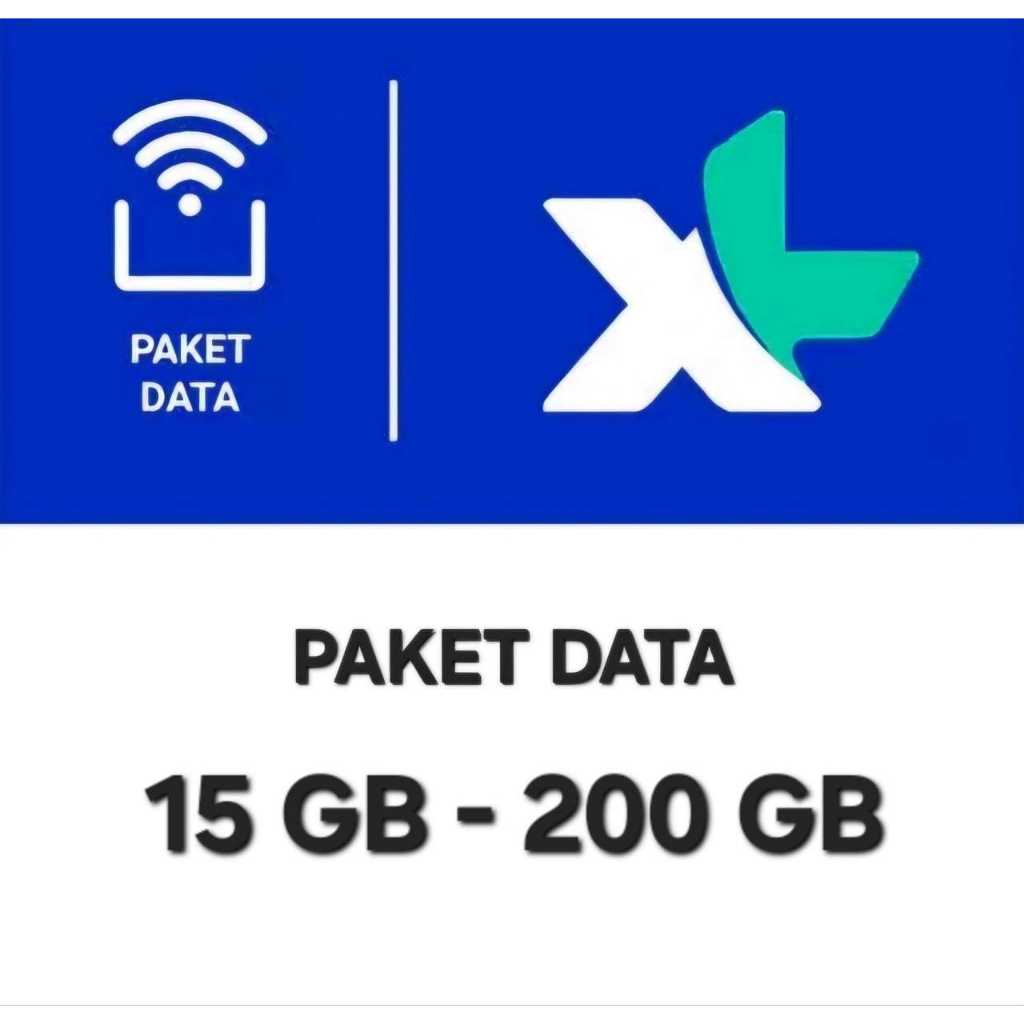 Paket Data XL Murah Kuota Internet Semua Zona Combo Flex 15GB - 200GB