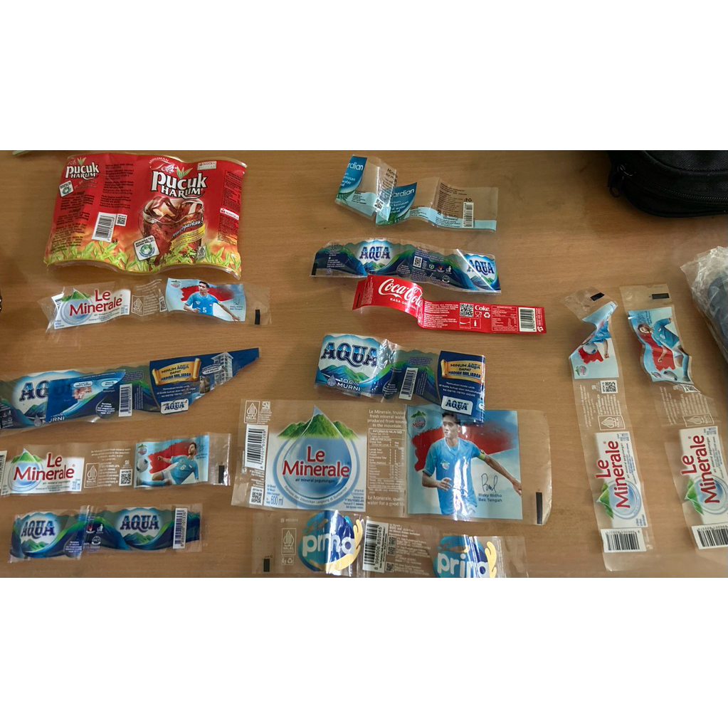 Label&Tag Minuman Botol Plastik