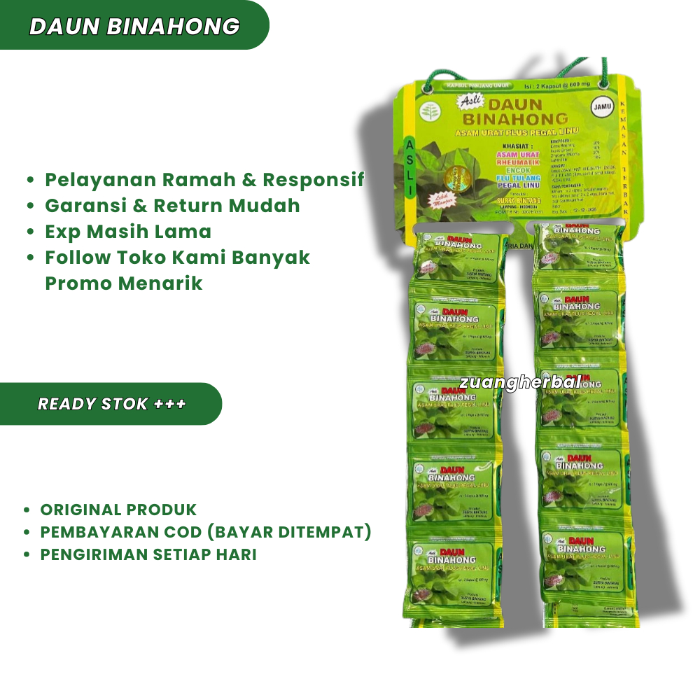 Daun Binahong Renceng 20 Sachet Original