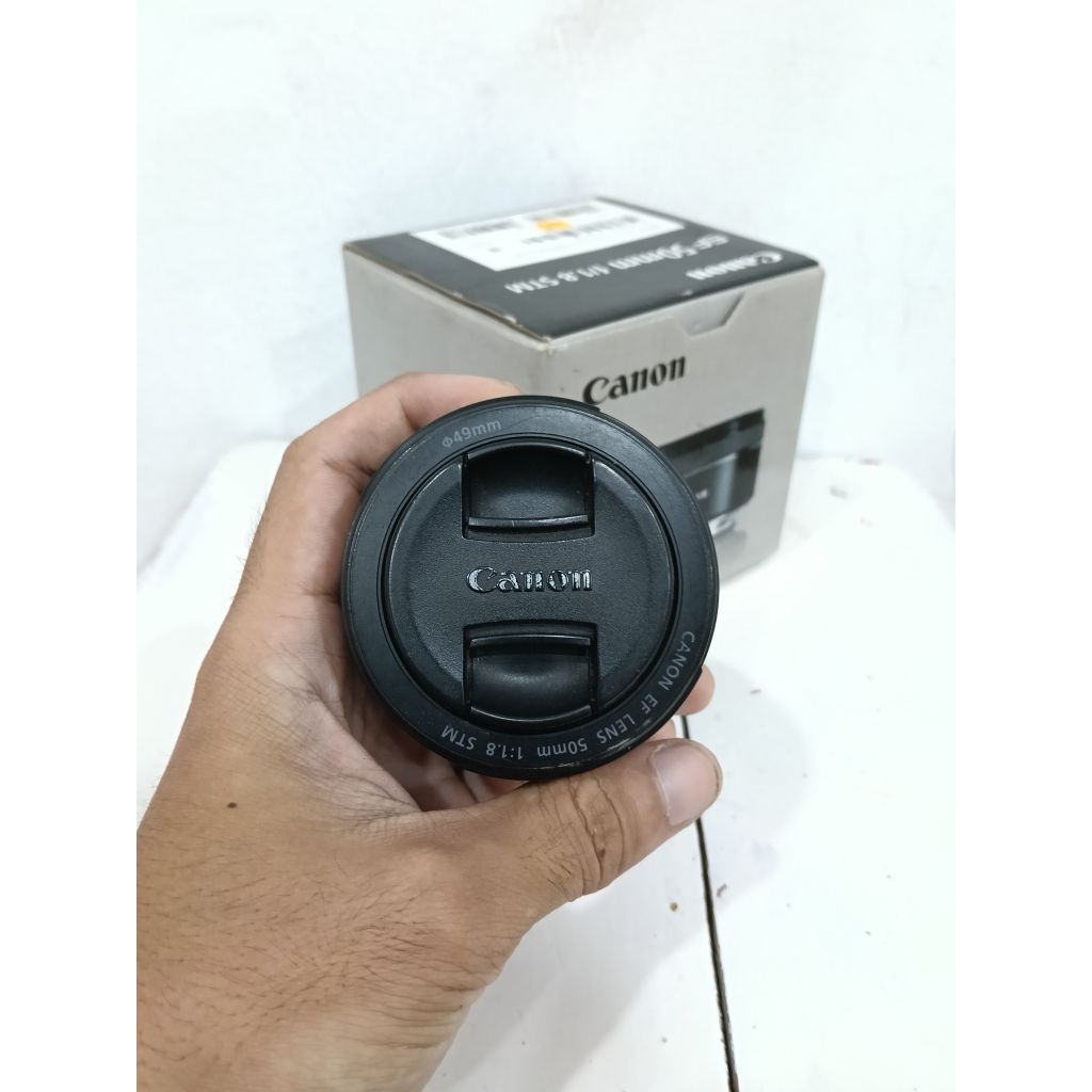Lensa Fix Canon 50mm STM
