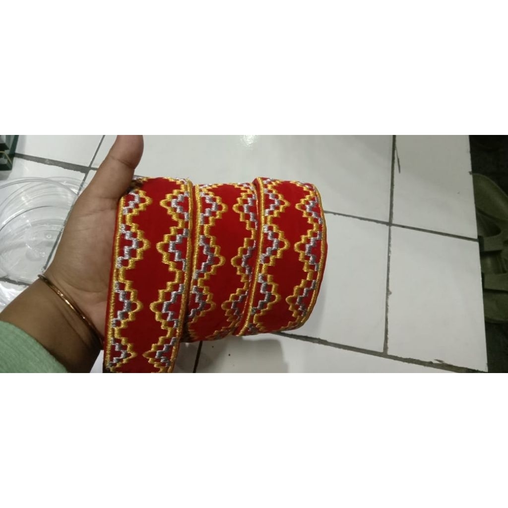 Epek Bordir /Epek timang/sabuk lontong /epek uk 130cm bestseller