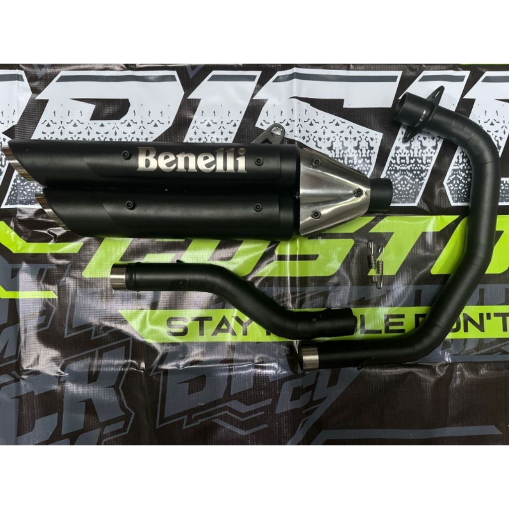 Knalpot Benelli Evo & Efi Morobi Evo Efi  200 Fullsystem