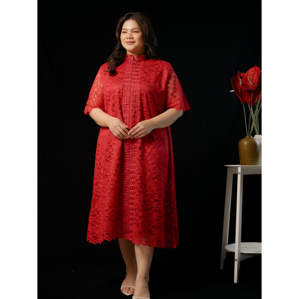 Xtramiles - Jia Party Dress All Colors | Gaun Pesta Atasan Wanita Regular Size Big Size Plus Size