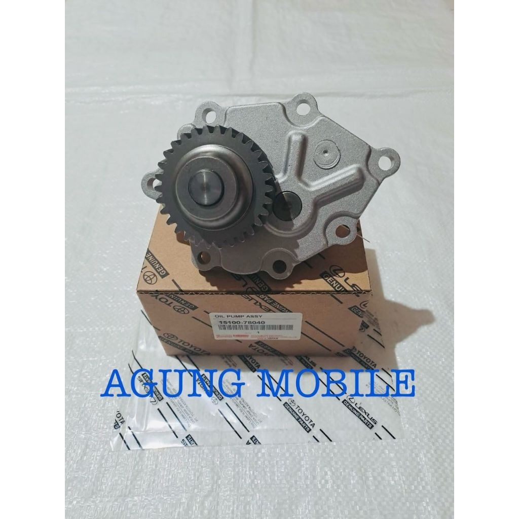 OIL PUMP ASSY / POMPA OLI ASSY TOYOTA DYNA 125HT - 130HT - HINO DUTRO