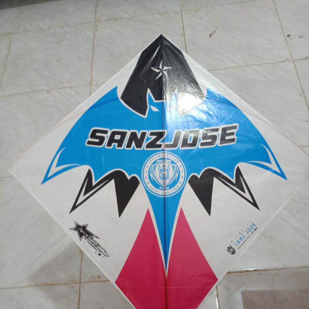 Layangan Sukhoi Tournament SANZ JOSE BETMEN  3 Warna RENDEM Spesial Edition