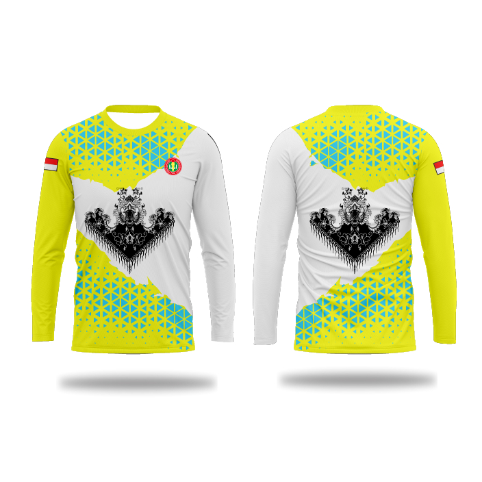 Baju PGRI / Kaos Pgri Pria Kaos Jersey PGRI Lengan Panjang / Baju Kaos PGRI Pria dan wanita Fullprin