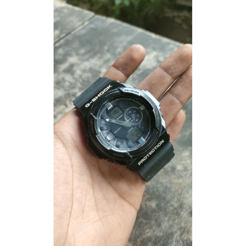 jam casio  g shock ga 150 second