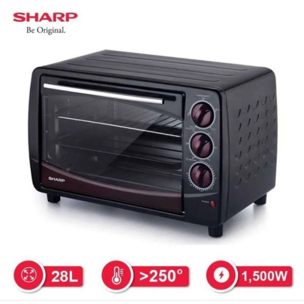 OVEN LISTRIK SHARP EO-28LP(K) BERGARANSI RESMI 28LITER