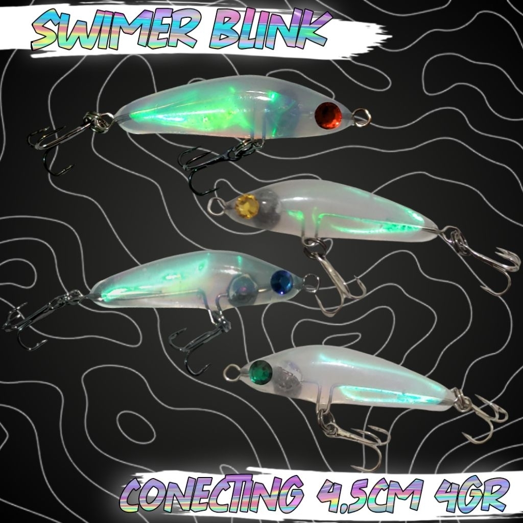 SWIMER BLINK/swimer lure/lure hampala/micro casting/lure casting