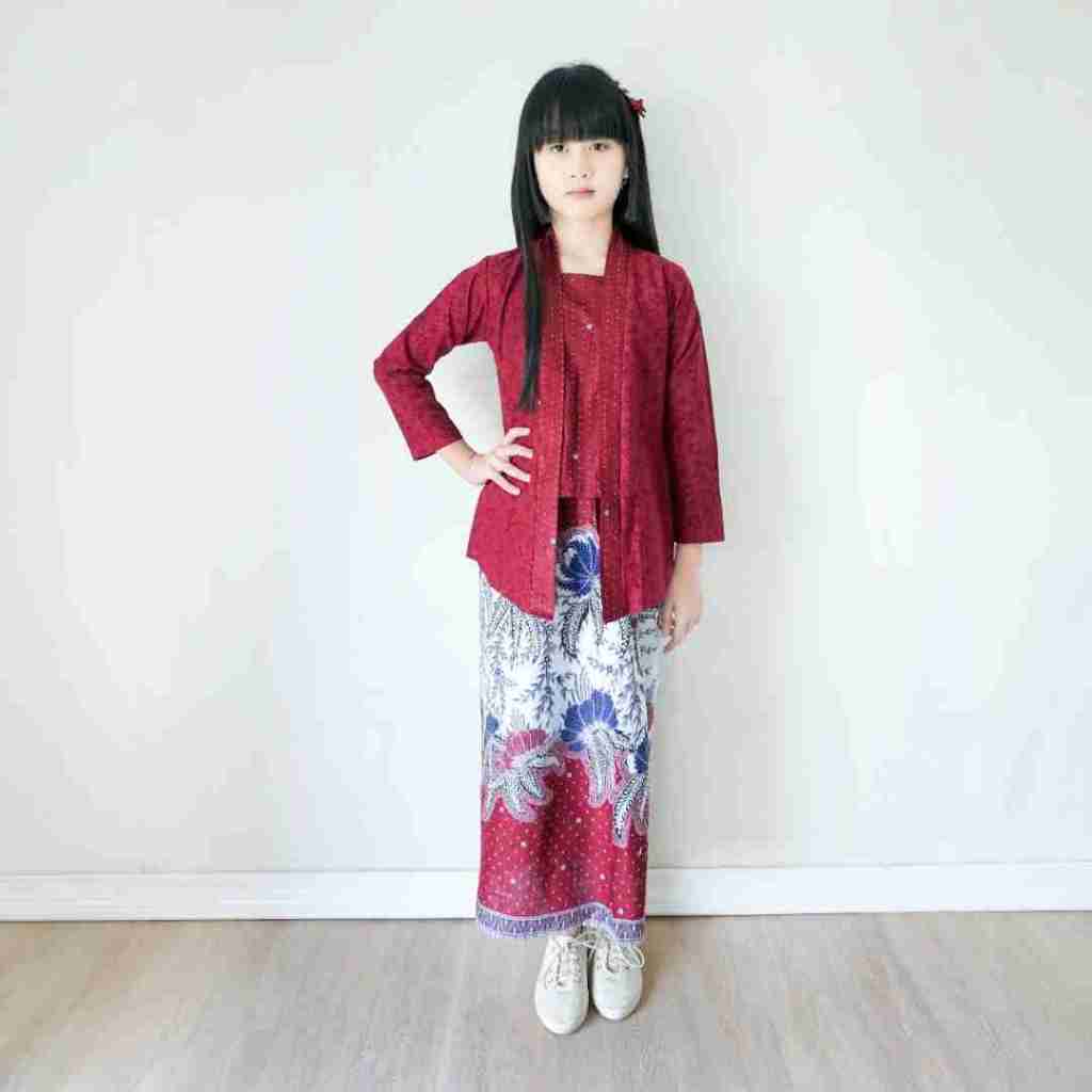 SET KEBAYA ANAK KUTUBARU USIA 2-11 TAHUN /KEBAYAK KUTUBARU ANAK