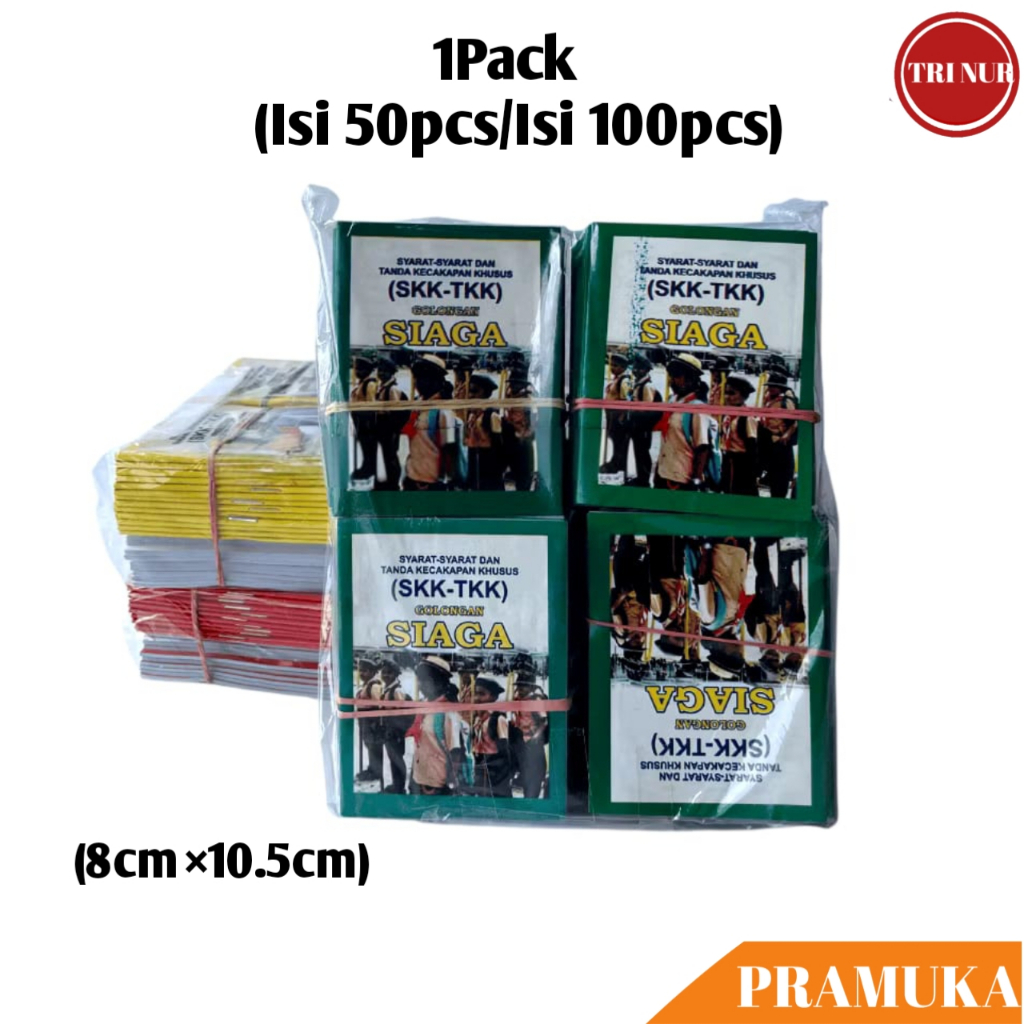 1Pack Buku SKK-TKK Pramuka (HIJAU) Siaga / Buku SKK-TKK Pramuka Siaga
