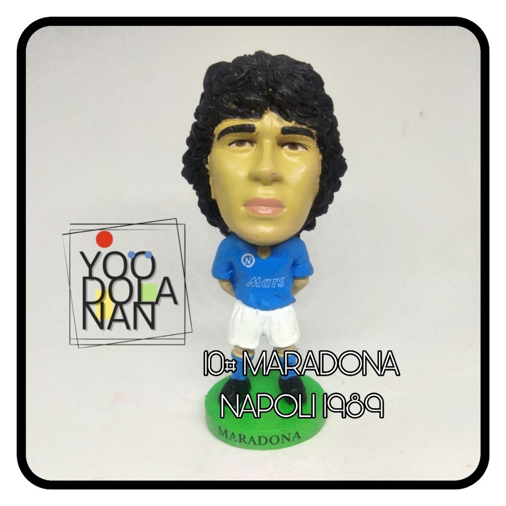 10# MARADONA - NAPOLI 1989 CORINTHIAN PROSTARS FIGURE PEMAIN BOLA
