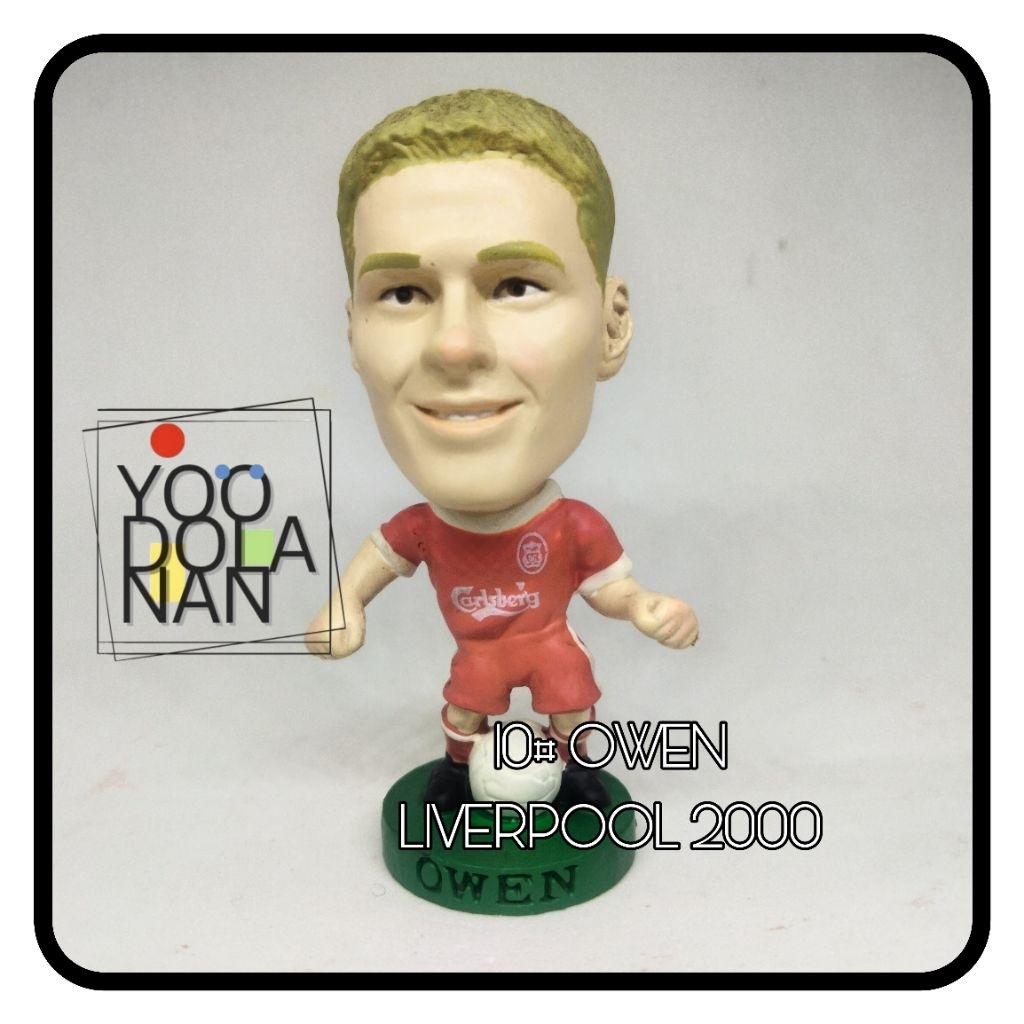 10# OWEN - LIVERPOOL 2000 CORINTHIAN PROSTARS FIGURE PEMAIN BOLA