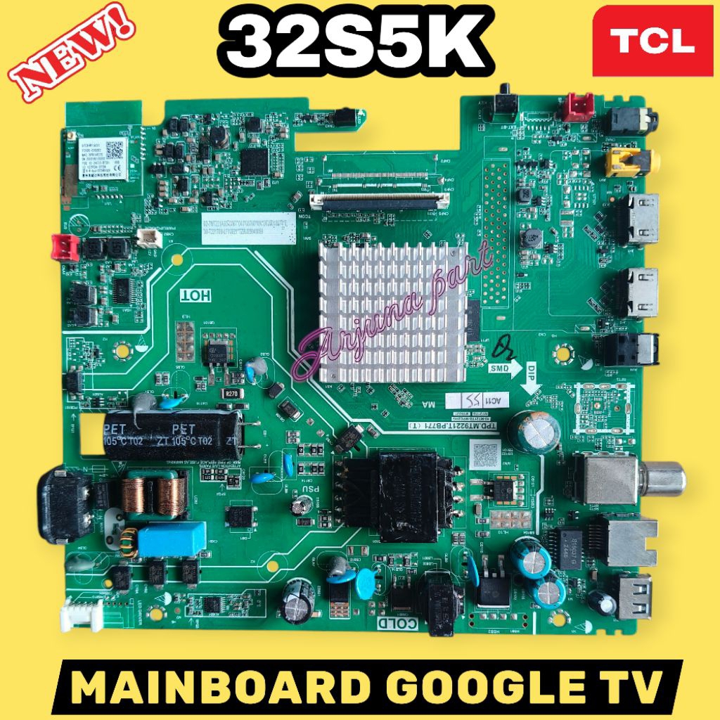 MB TV TCL 32S5K / MAINBOARD TV TCL 32S5K / MESIN TV TCL 32S5K / MODUL TV TCL 32S5K / MB TCL 32S5K / 