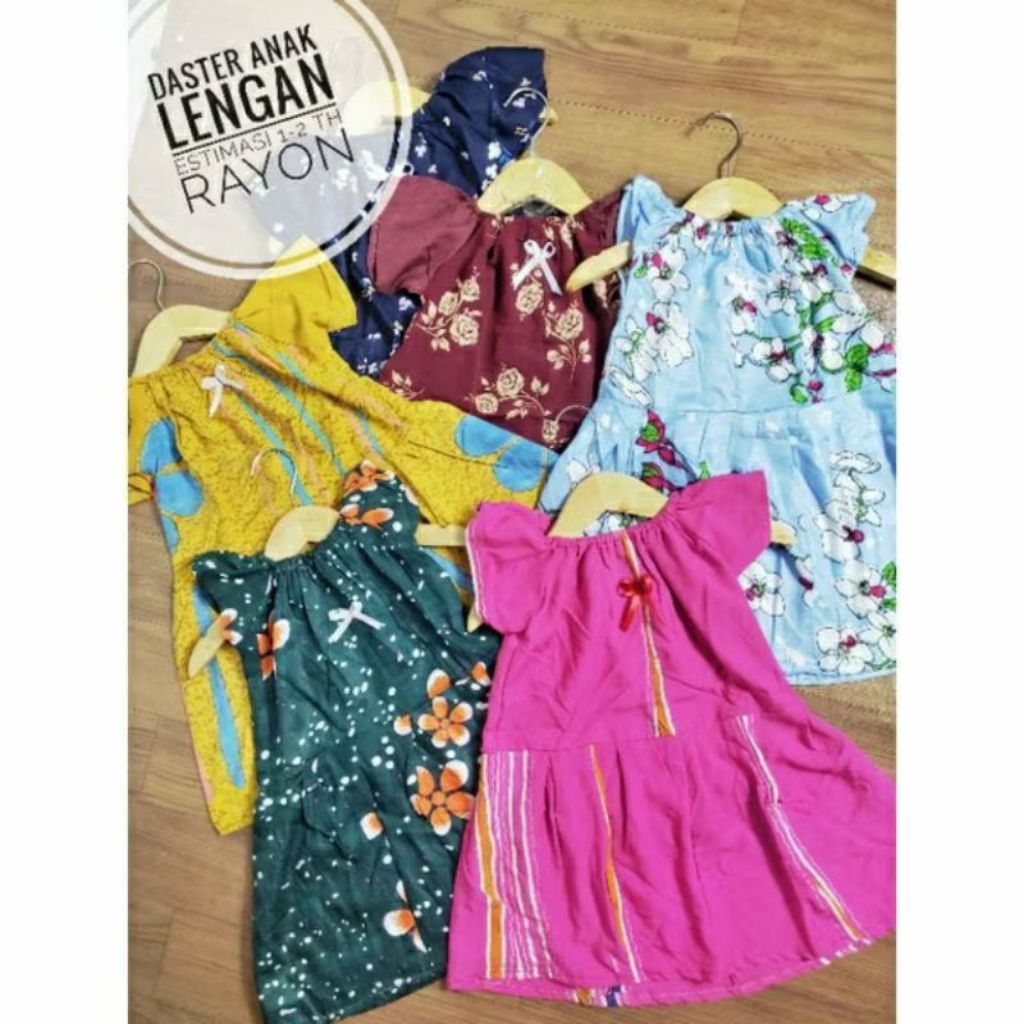 DRESS ANAK PEREMPUAN 1-5 TAHUN | Dress anak perempuan | baju anak perempuan | grosir baju anak perem