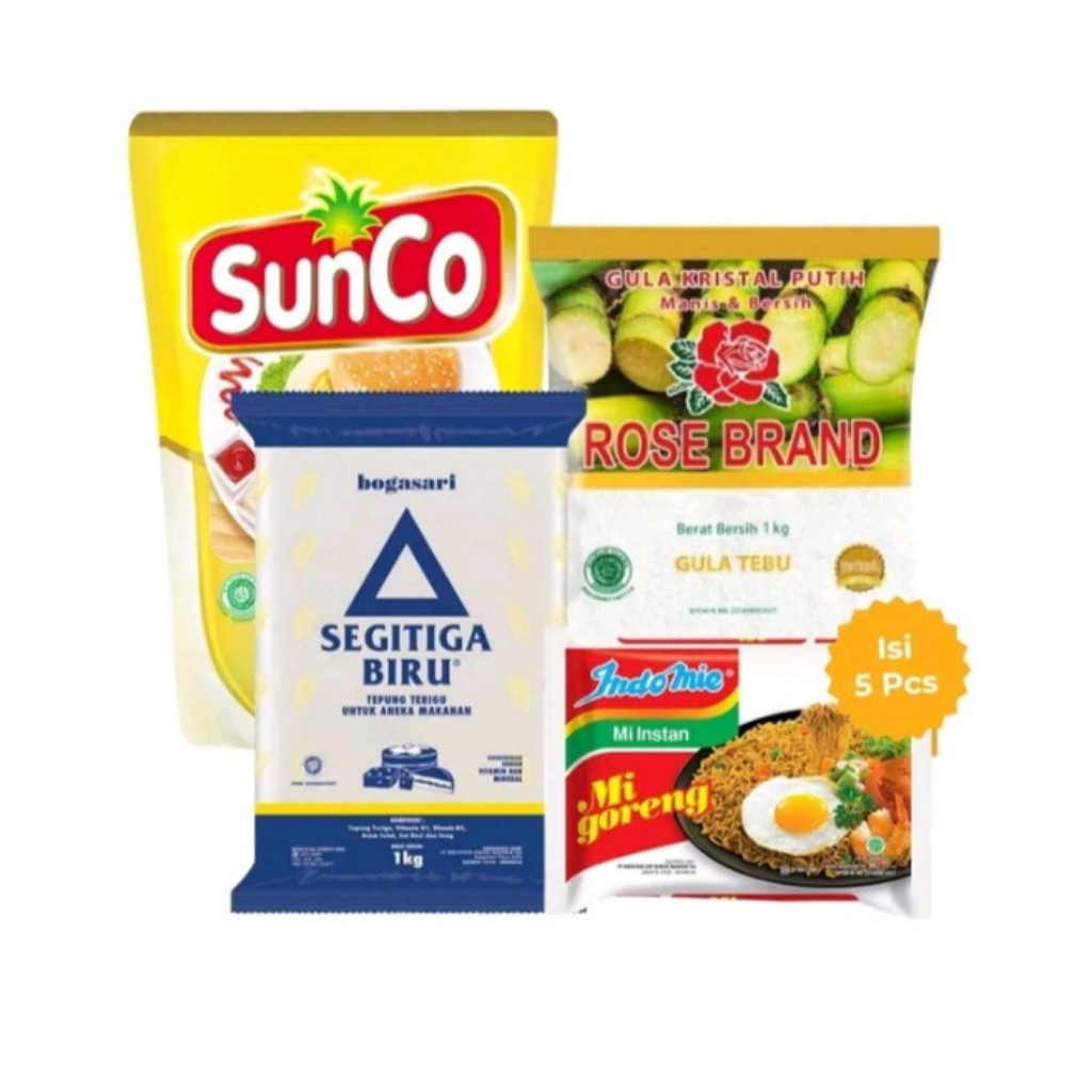 SEMBAKO SPESIAL (MINYAK GORENG, GULA, MIE INSTANT, TEPUNG TERIGU)