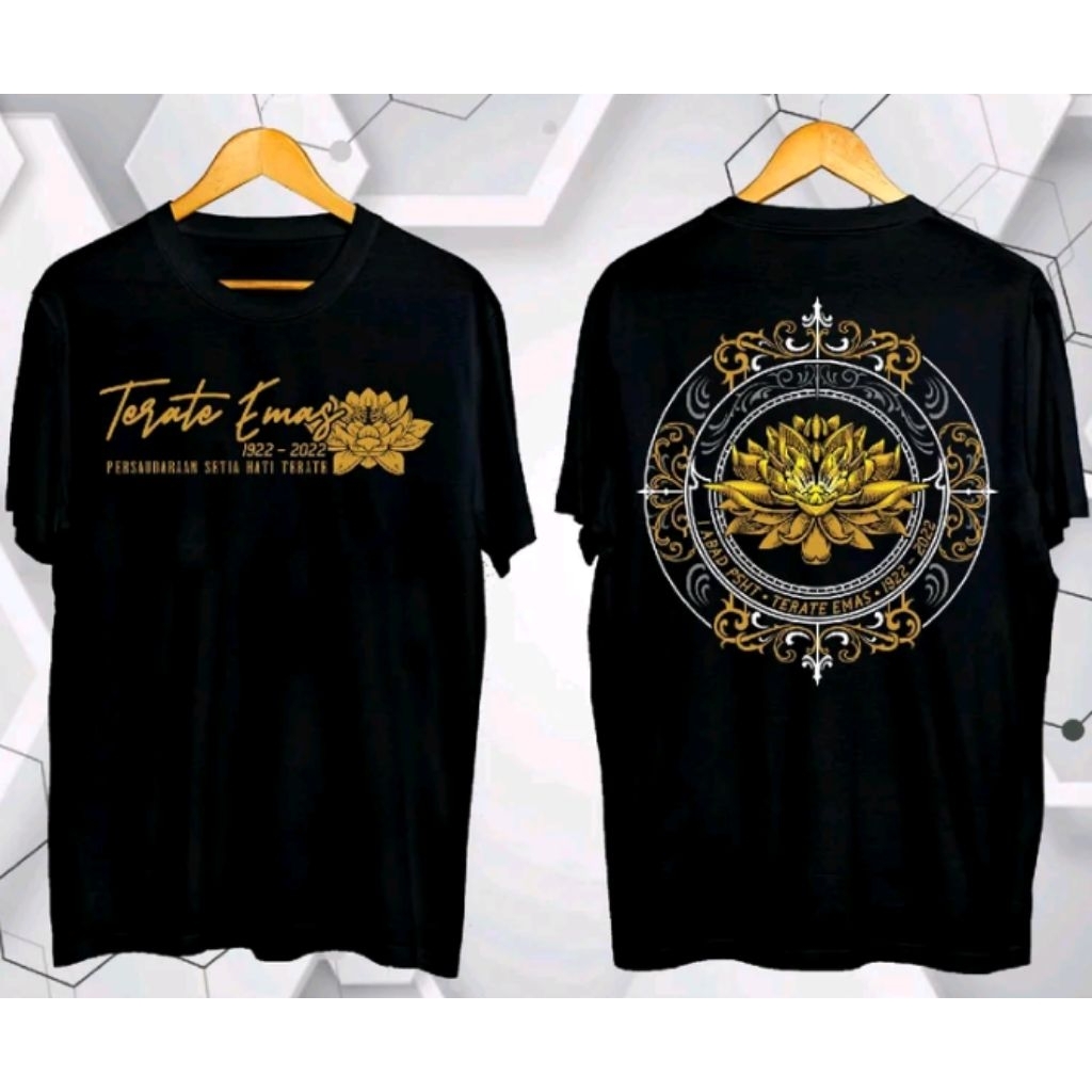 Kaos Terate Emas desain simple