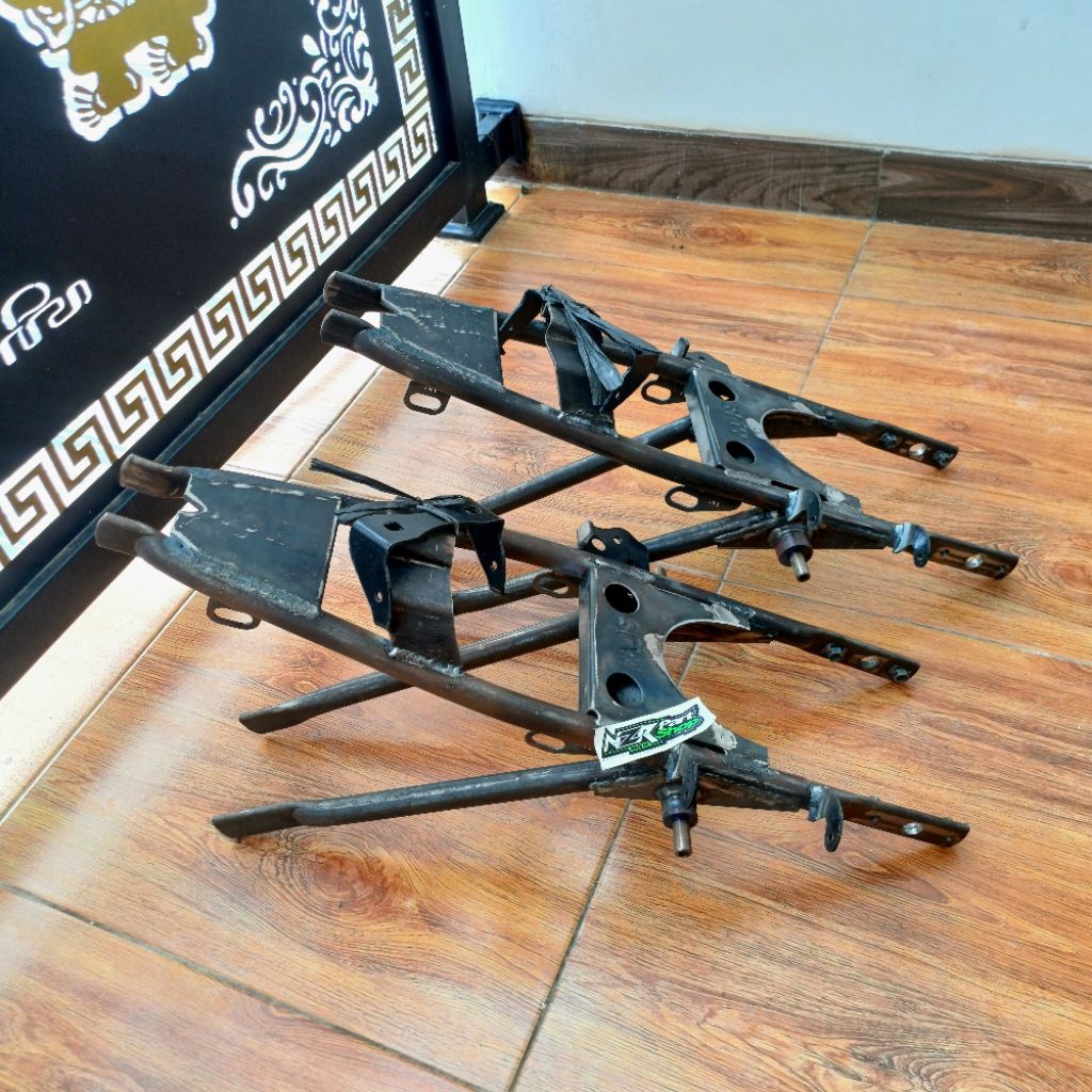 Buntutan Rangka Belakang GL100 Tatanan Set Bahan MJS Hand Made Nganjuk