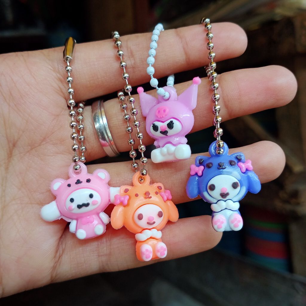 Gantungan Kunci Lucu Sanrio Cinnamoroll - gantungan fresh care, parfum, Desain Unik, Warna Cerah, Ba