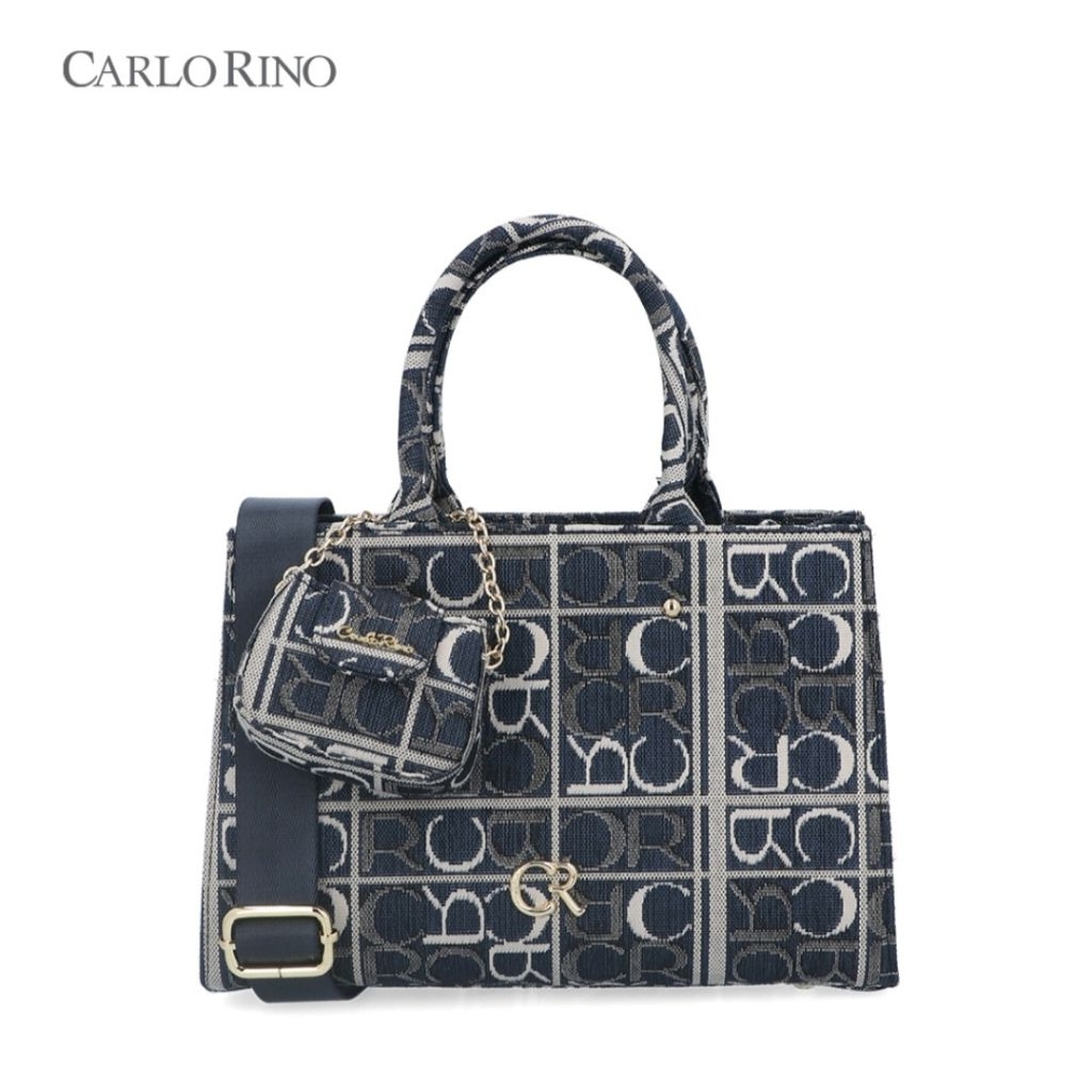 Tas Carlo Rino Carlo GEO Jacquard Top Handle