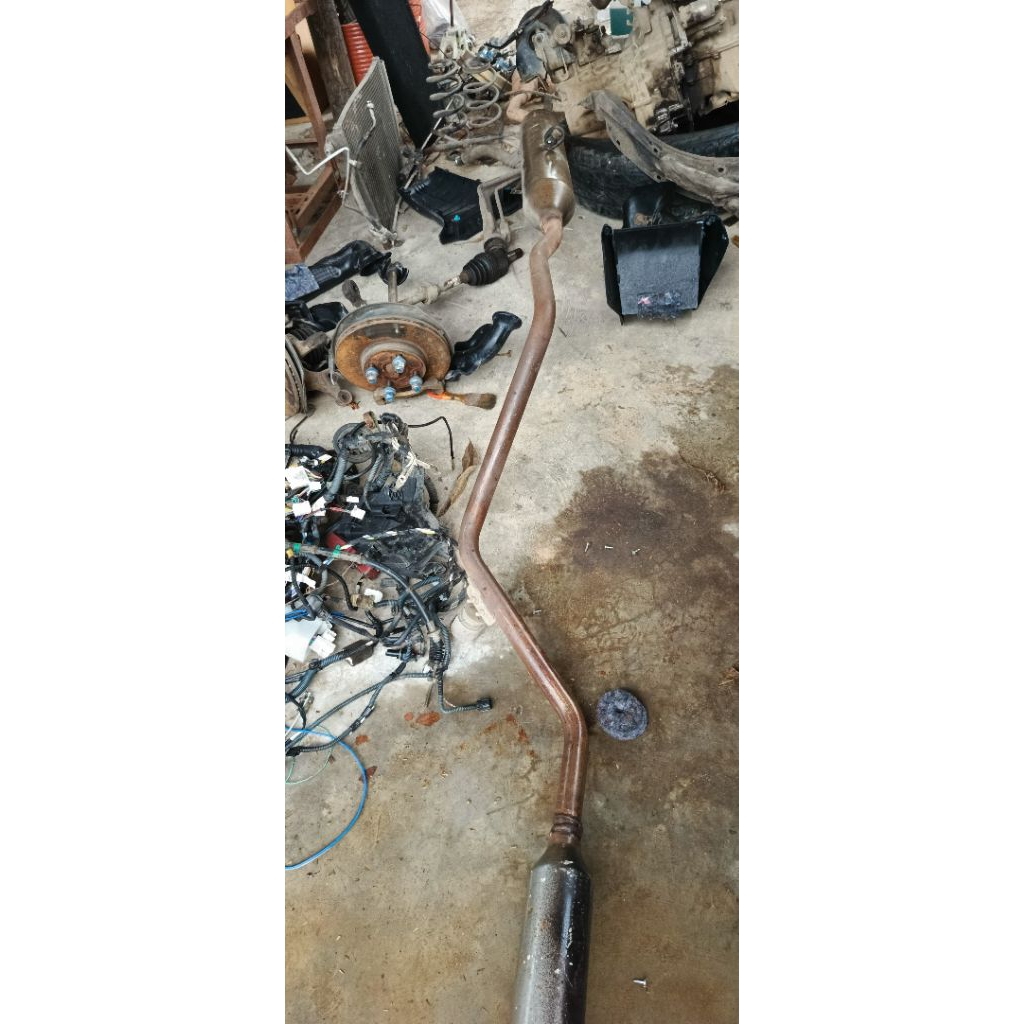 knalpot saluran buang etios valco ori copotan