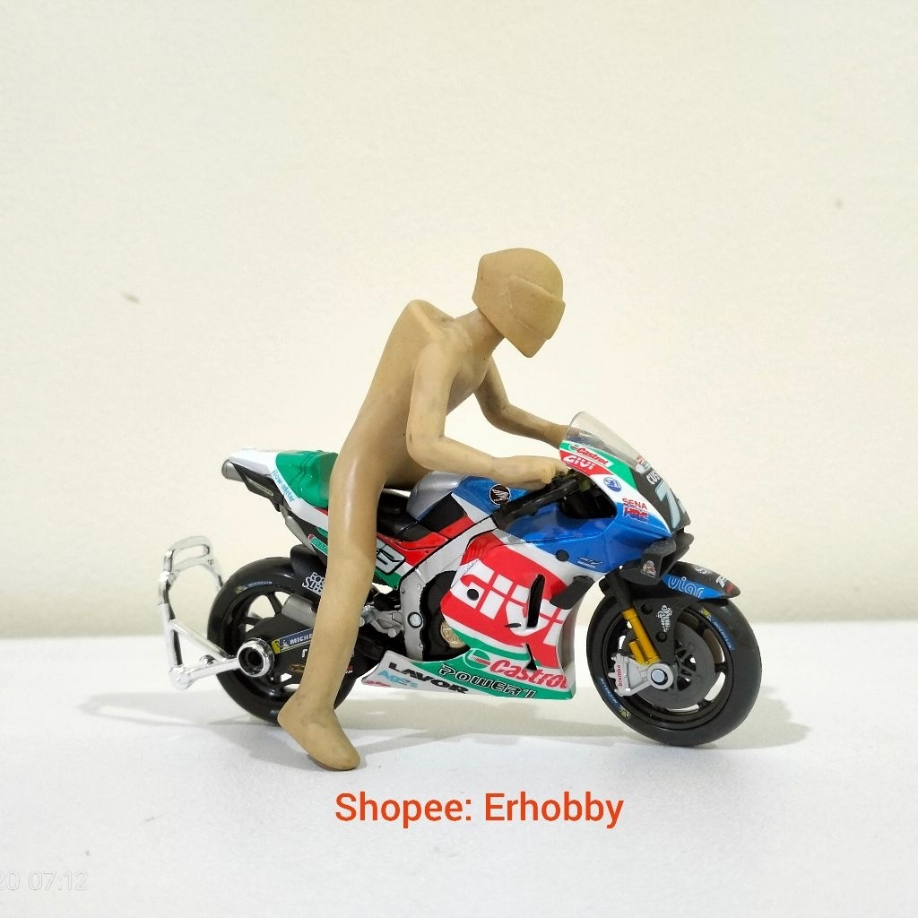 Maisto skala 1:18 MotoGP, Honda RC213V 2021, Alex Marquez #73 + Figure Handmade polos