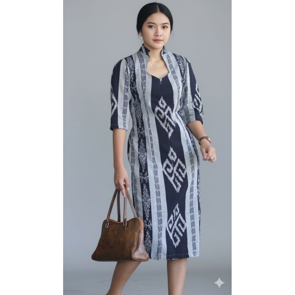 DRESS TENUN JEPARA - TENUN ASLI JEPARA