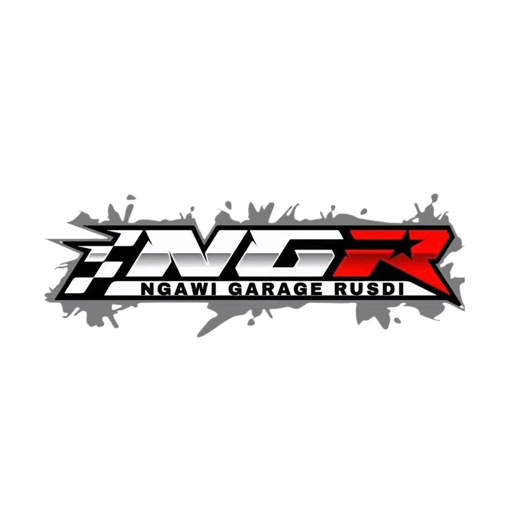 stiker NGR Ngawi Garage Racing