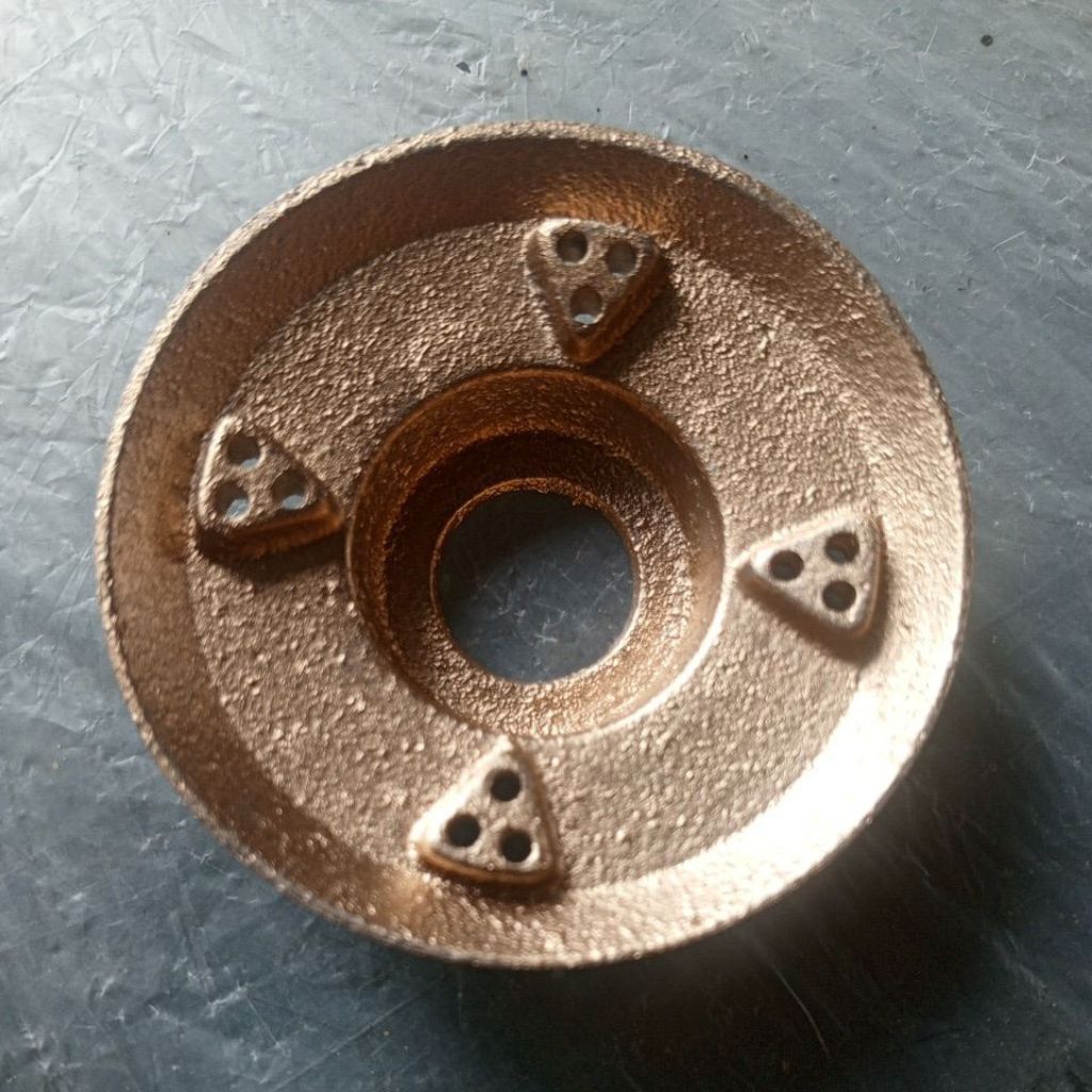 Burner Kompor rinai kecil alumunium
