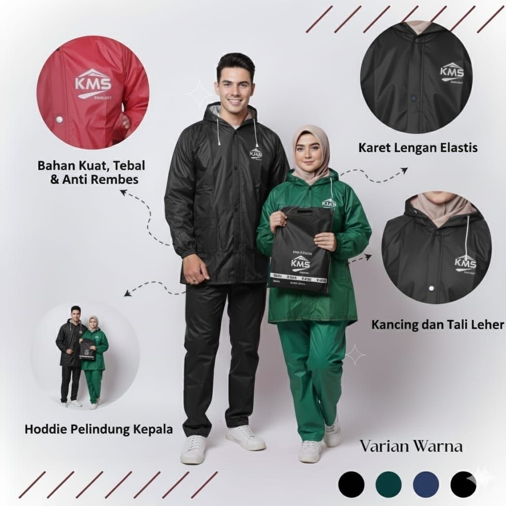 JAS HUJAN  setelan pria wanita RAINCOAT terbaik anti bocor,by raincoat