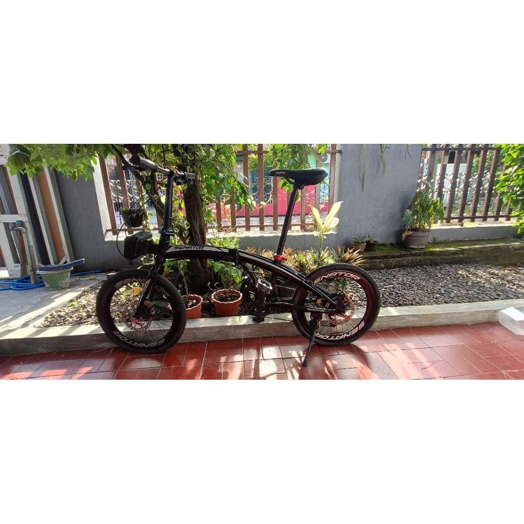 SENATOR Alloy 9 Speed HIDROLIK ring 20" Groupset sensah