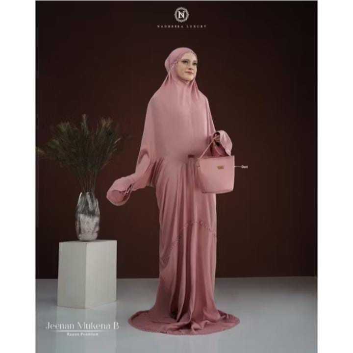 Nadheera Luxury mukena jeenan (B) bahan Rayon