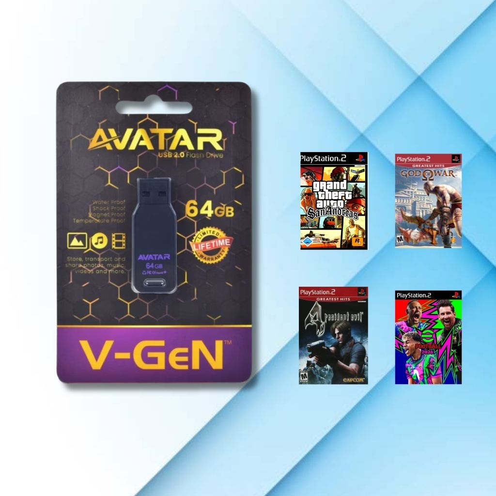 Flashdisk OTG / MicroSD isi Game PS2 Untuk HP Android