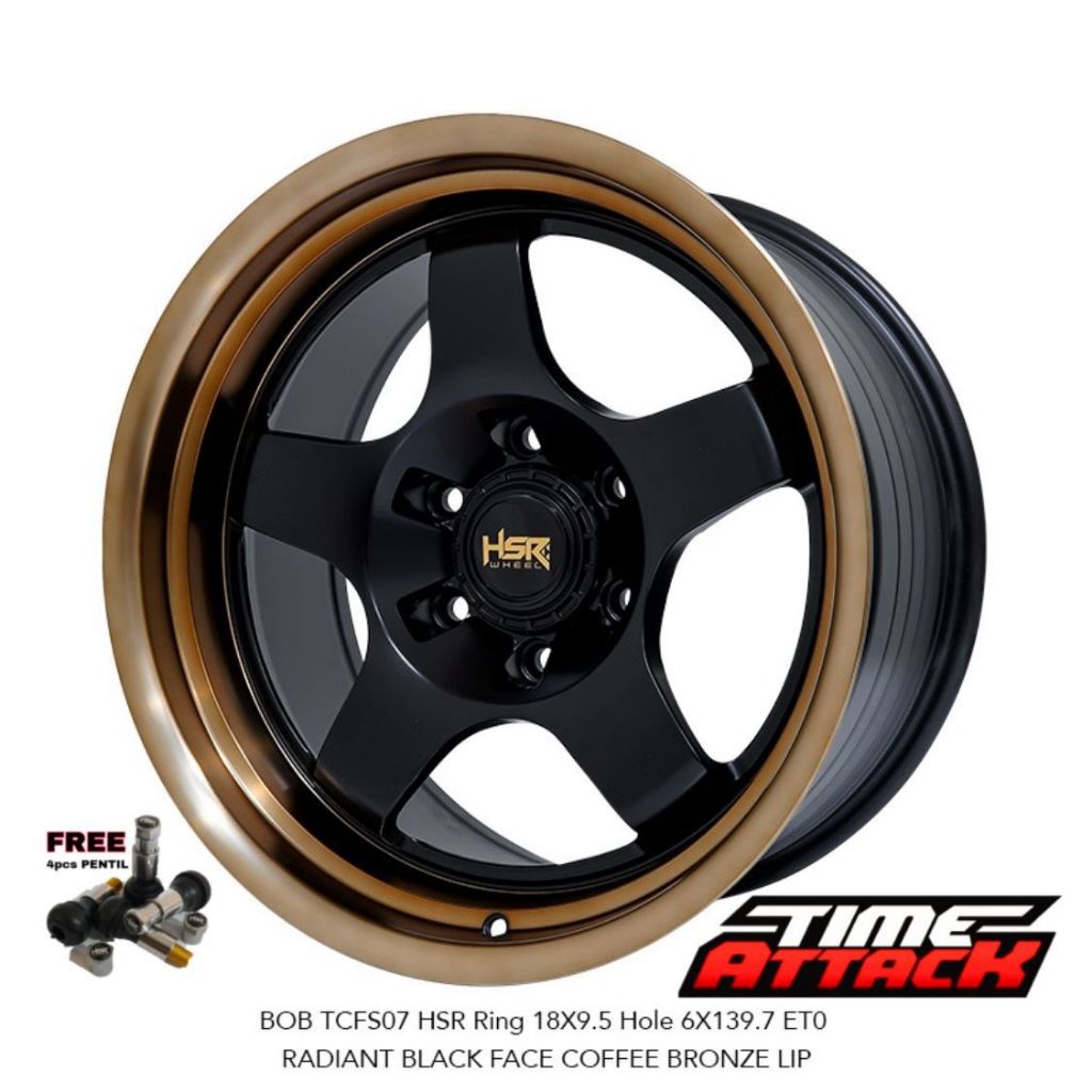 Velg Mobil Fortuner Ring 18 Hsr Wheel Tipe BOB Velg Hsr Samlong R18
