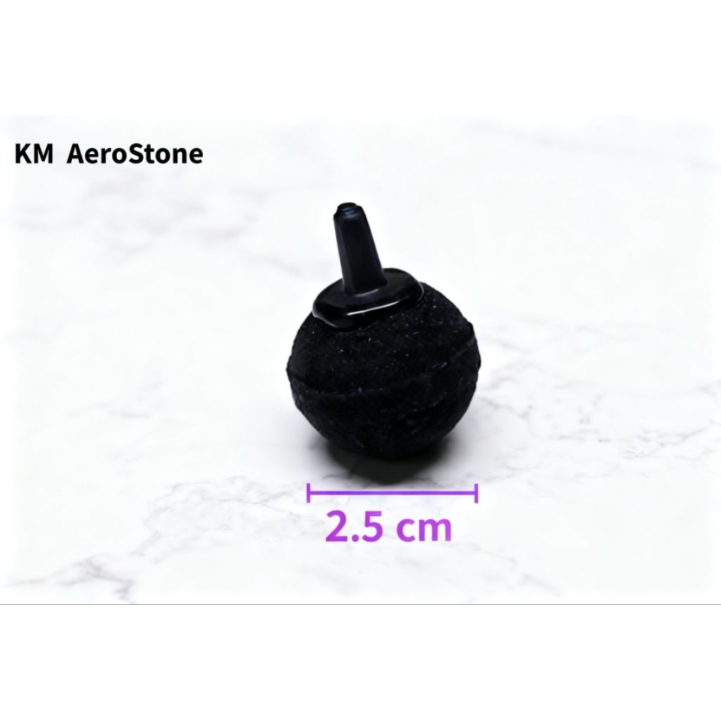 Batu Aerator bulat besar diameter 2.5 cm.....