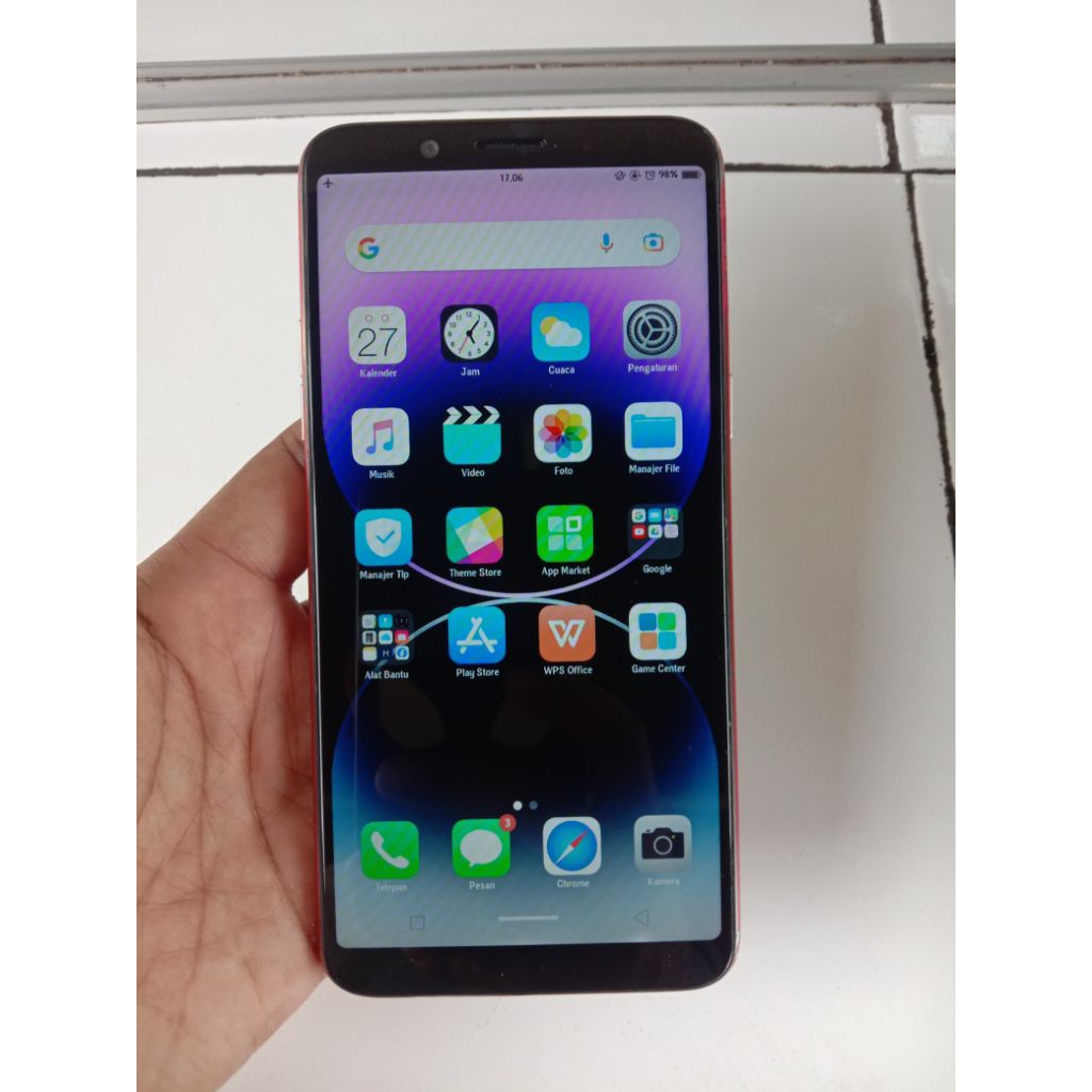 HP HANDPHONE RESMI OPPO F5 RAM 6/64 GB BEKAS NORMAL JAYA