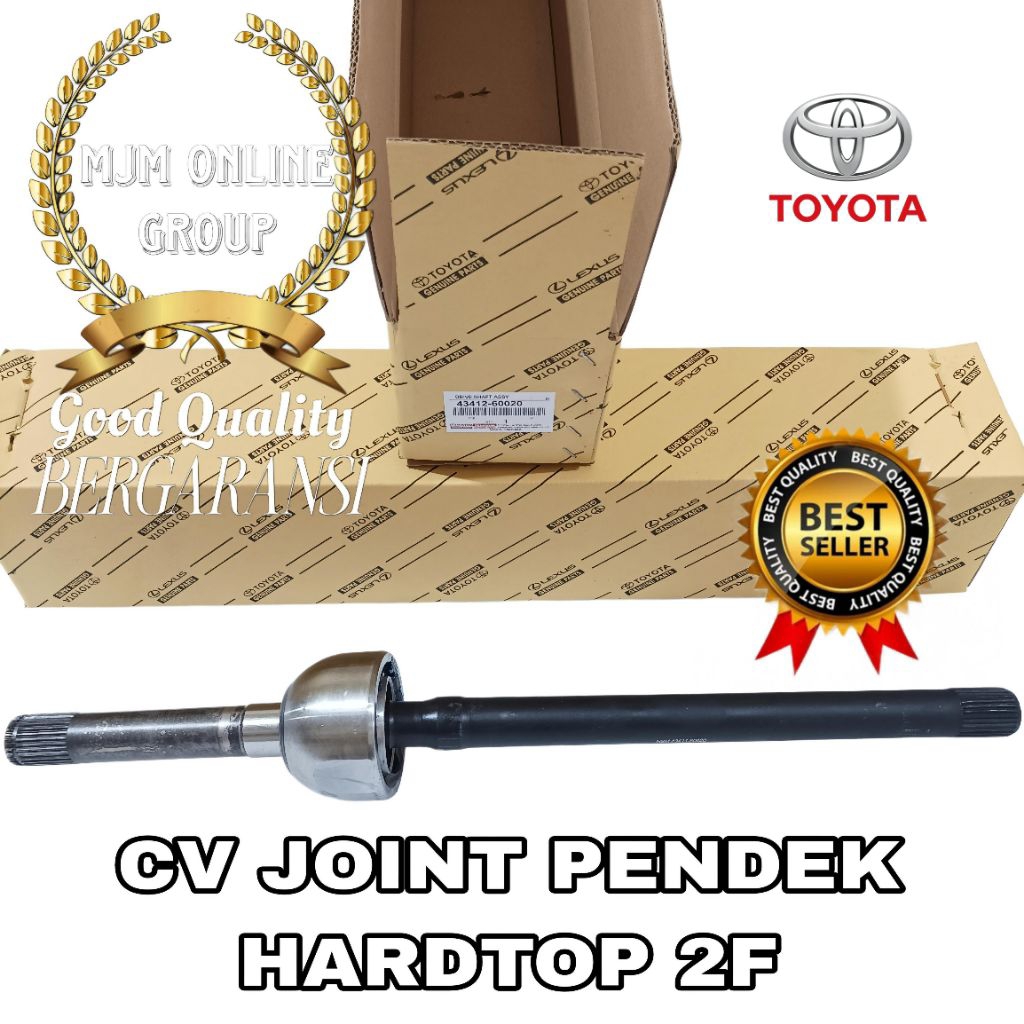 CV JOINT AS RODA HARDTOP 2F PENDEK