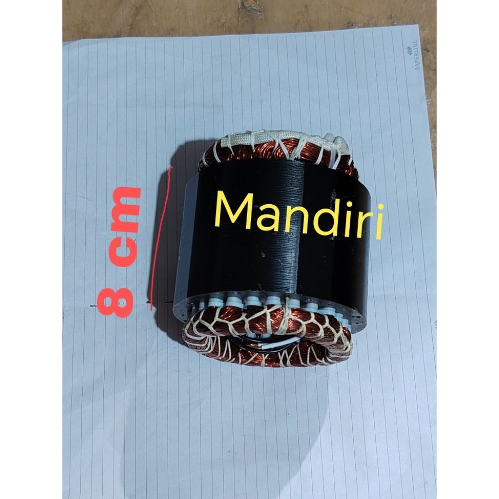 motor stator kompresor oiless 1 hp matrix sumura