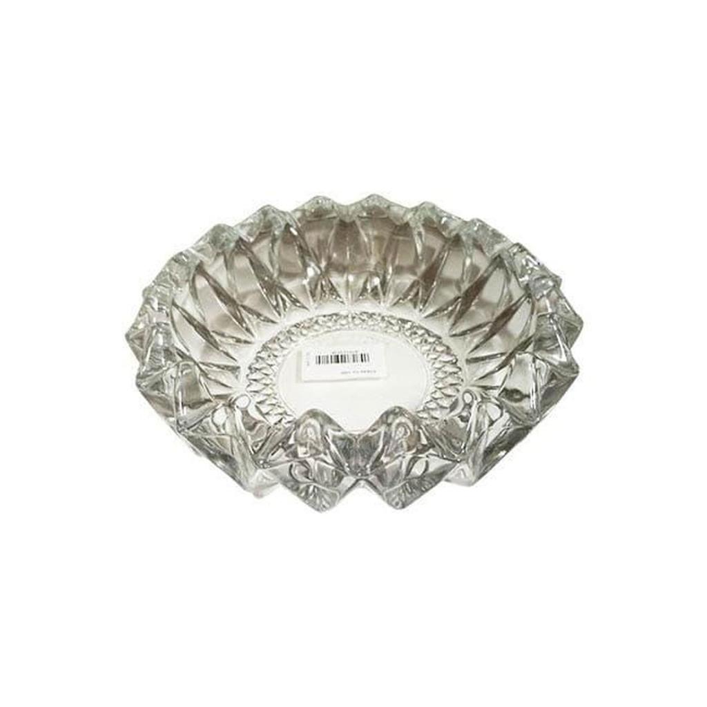 (SK-1551) Asbak Kaca Besar Jumbo 20 CM Ashtray Asbak Beling Kaca Kristal Tebal Besar 1PCS