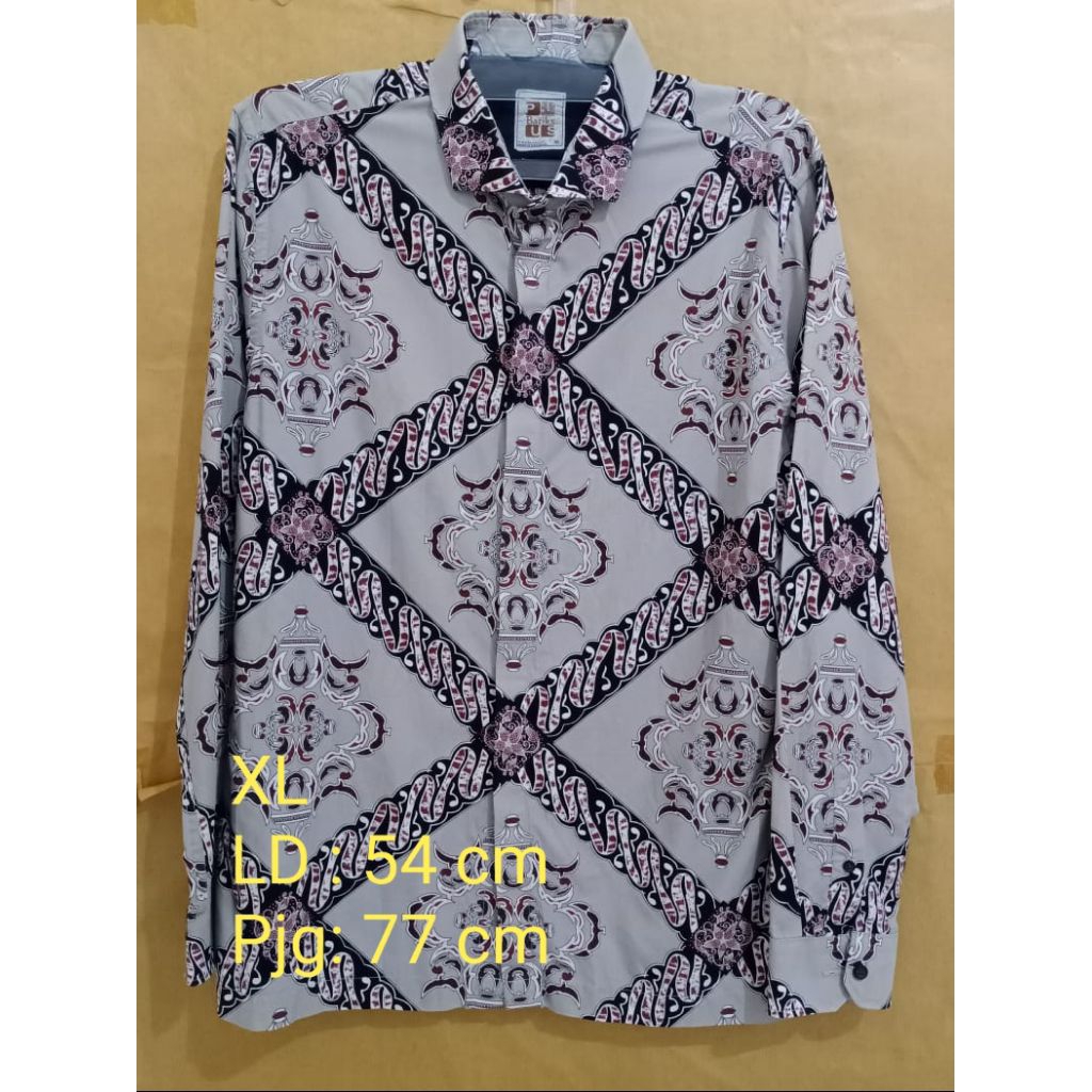 Kemeja Batik Pria MOC Size XL