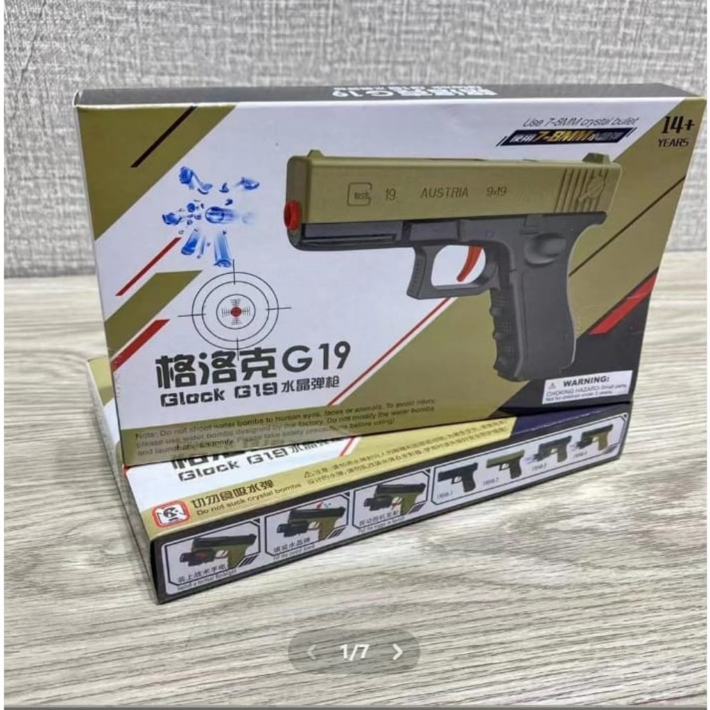 Mainan pistol tembak soft bulet usp class world terbaru