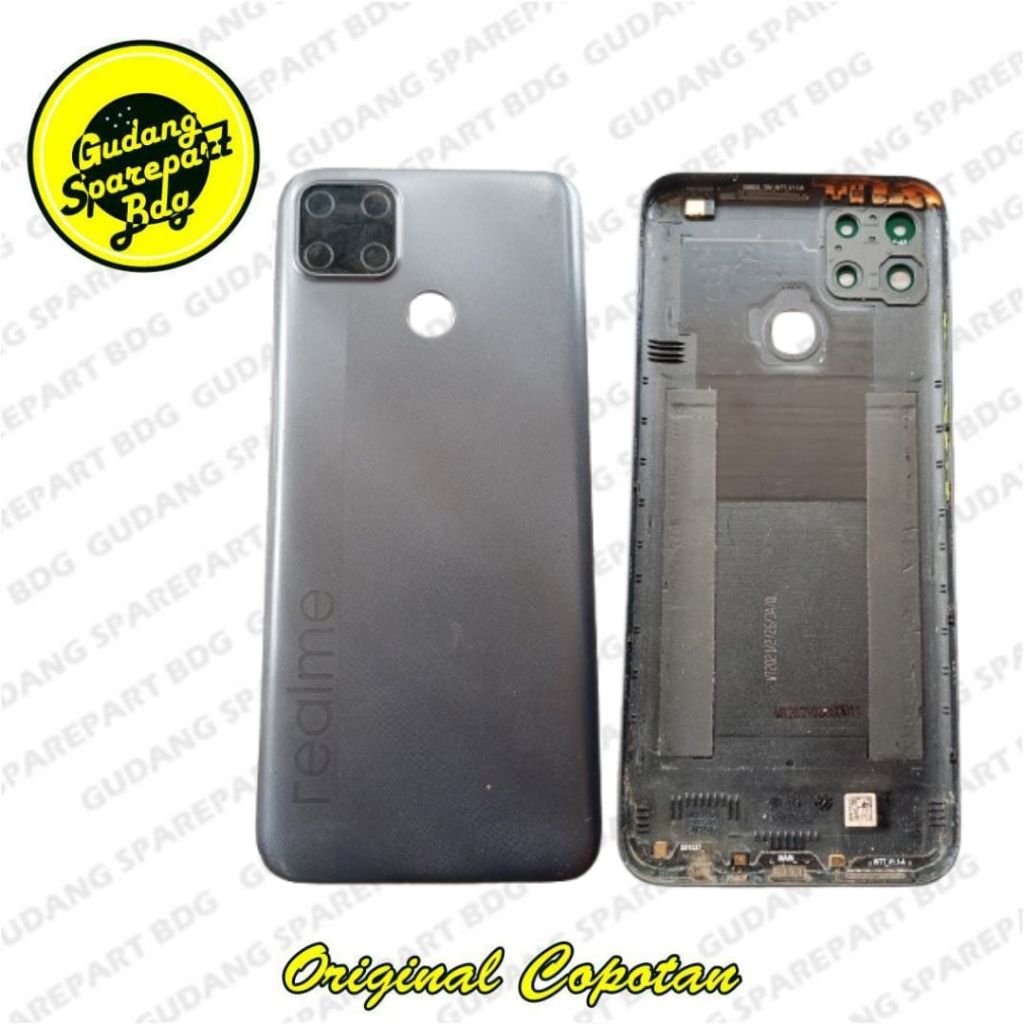 Backdoor, Frame Tatakan LCD Realme C25 Second Copotan