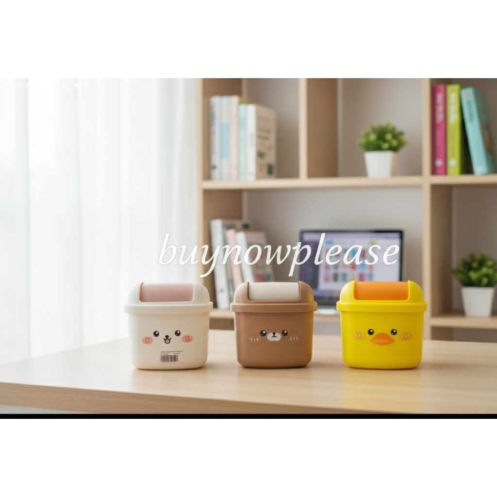 * buynowplease * bak sampah kosmetik karakter line