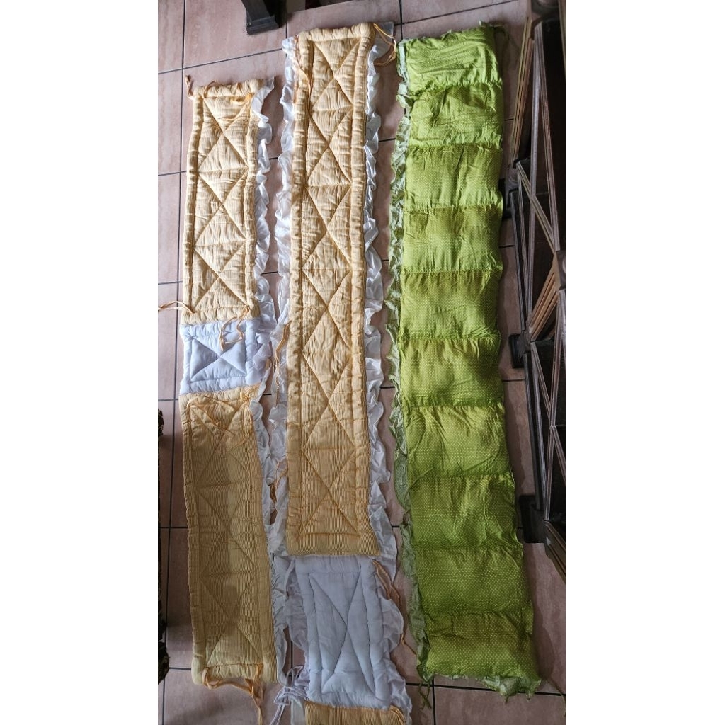 PRELOVED BUMPER BABY CRIB / Bantalan pelindung box bayi