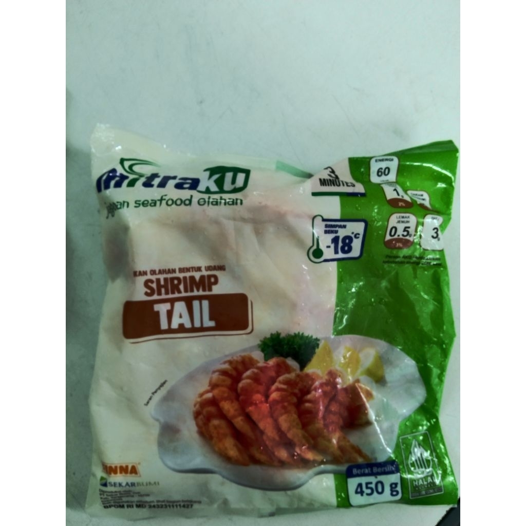 Mitraku Shrimp Tail 450Gr