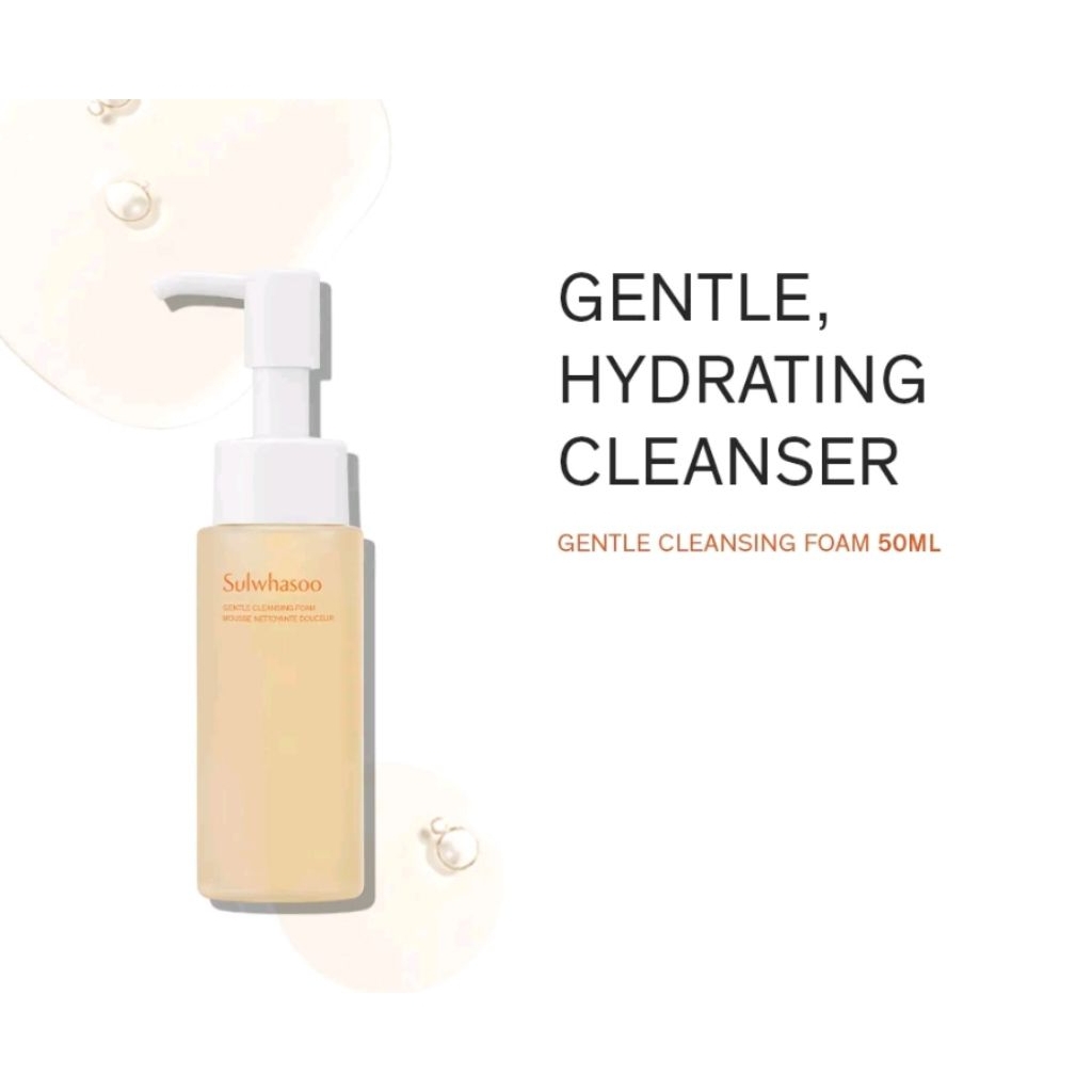 Sulwhasoo Gentle Cleansing Foam 50ml
(1 Pcs)