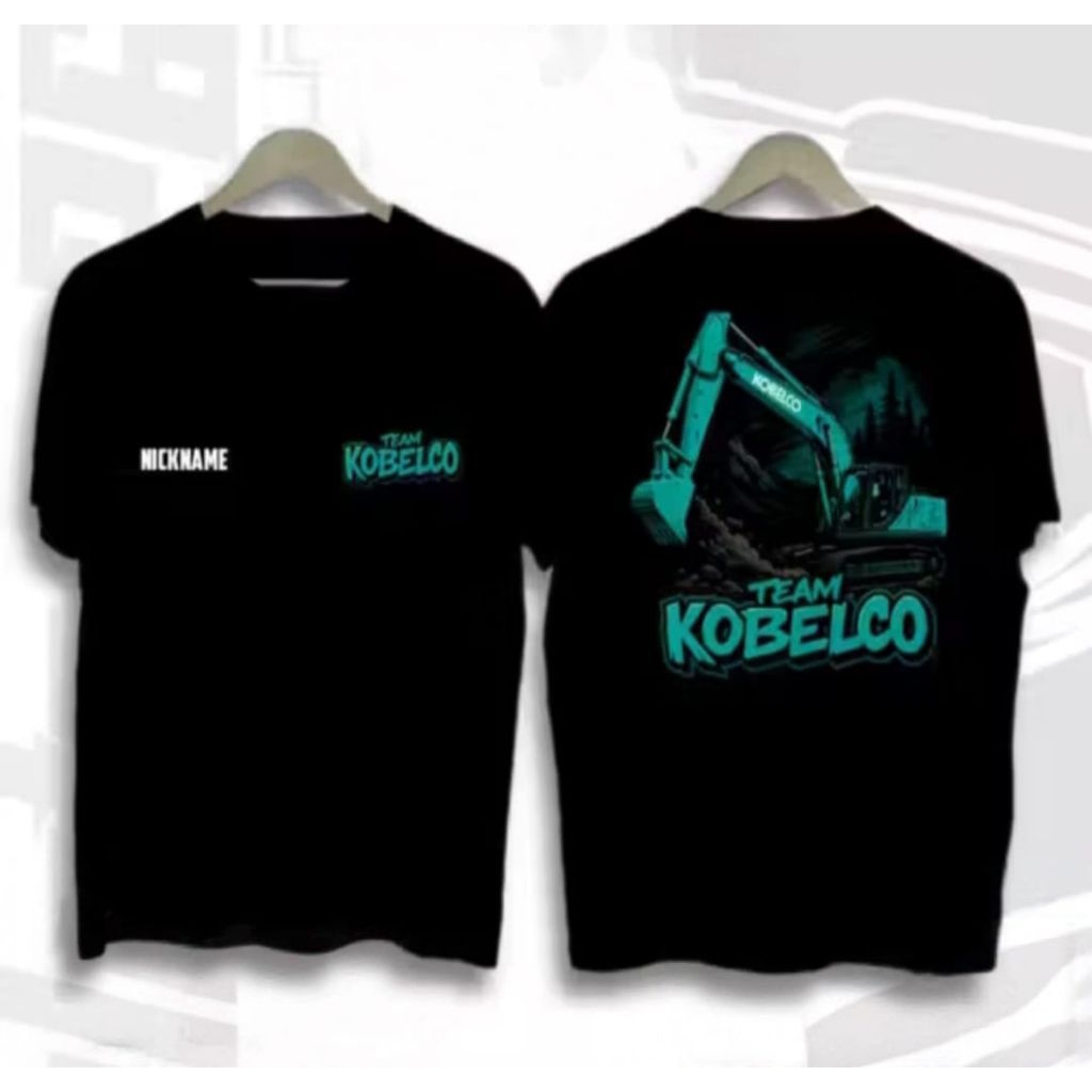 Kaos Excavator Team Kobelco Free Nama