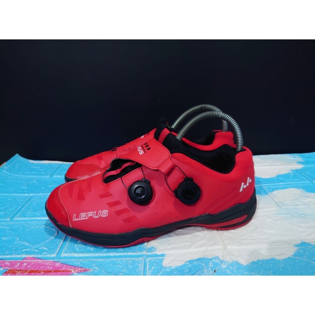 Sepatu Badminton Lefus Boa Original size 42