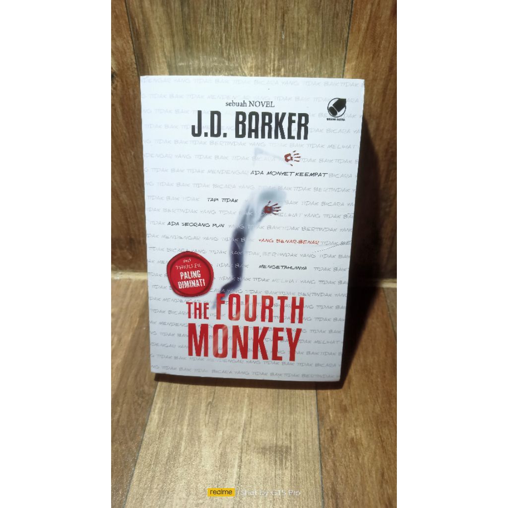 Buku The fourth monkey ( J.D BARKER) new